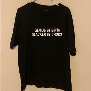 T-shirt size large